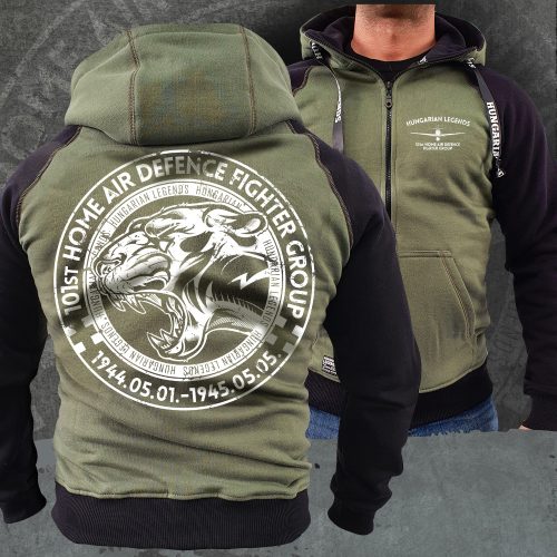 101. Puma férfi kapucnis, cipzáras pulóver