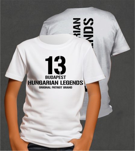 13 - BUDAPEST gyerek rövid ujjú póló