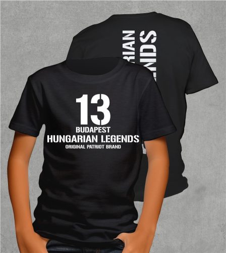13 - BUDAPEST gyerek rövid ujjú póló