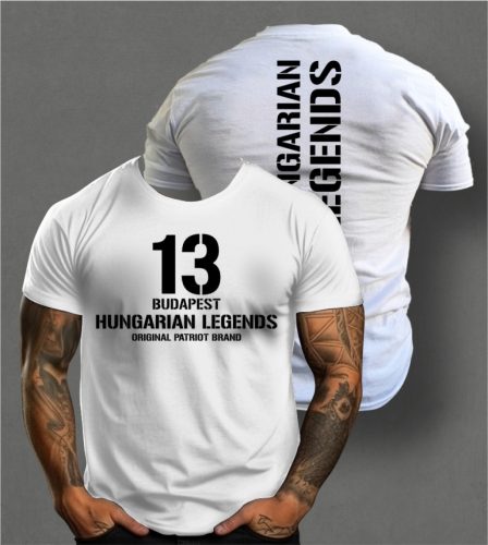 13 - BUDAPEST férfi rövid ujjú póló