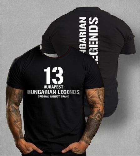 13 - BUDAPEST férfi rövid ujjú póló