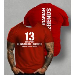 13 - BUDAPEST férfi rövid ujjú póló