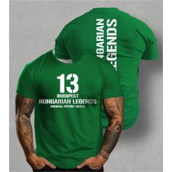 13 - BUDAPEST férfi rövid ujjú póló