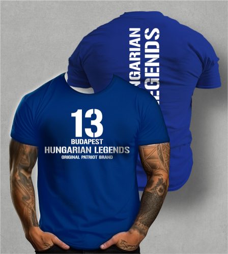 13 - BUDAPEST férfi rövid ujjú póló
