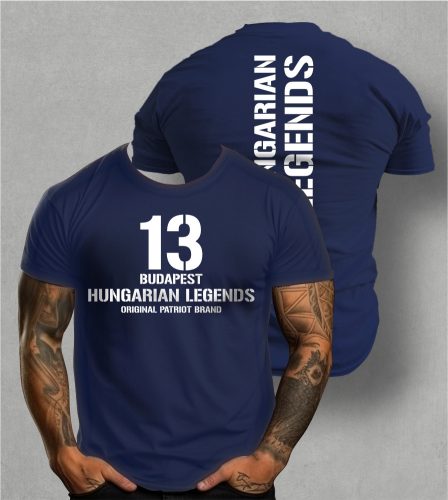 13 - BUDAPEST férfi rövid ujjú póló