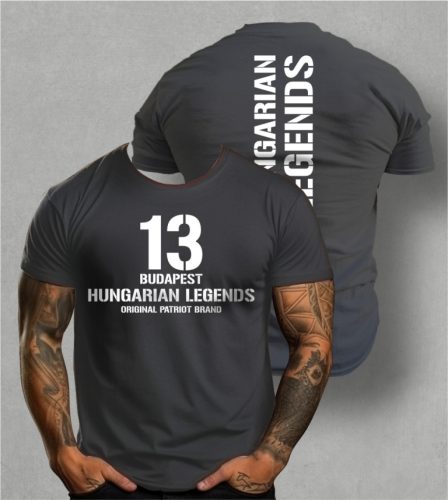 13 - BUDAPEST férfi rövid ujjú póló