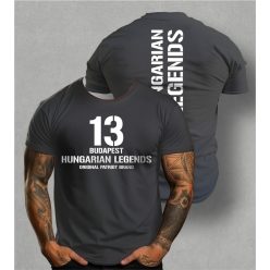 13 - BUDAPEST férfi rövid ujjú póló