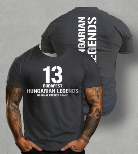13 - BUDAPEST férfi rövid ujjú póló
