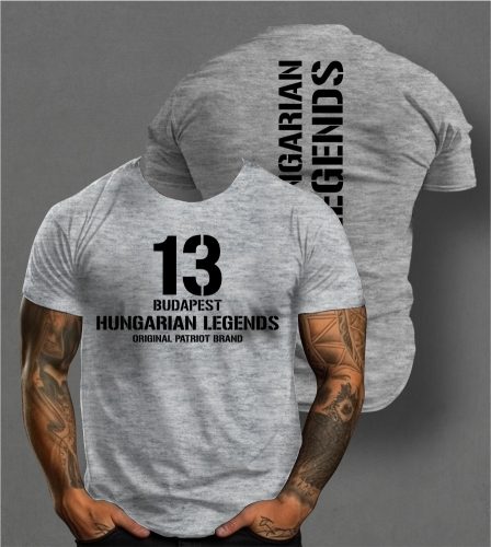 13 - BUDAPEST férfi rövid ujjú póló