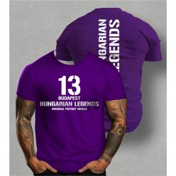 13 - BUDAPEST férfi rövid ujjú póló