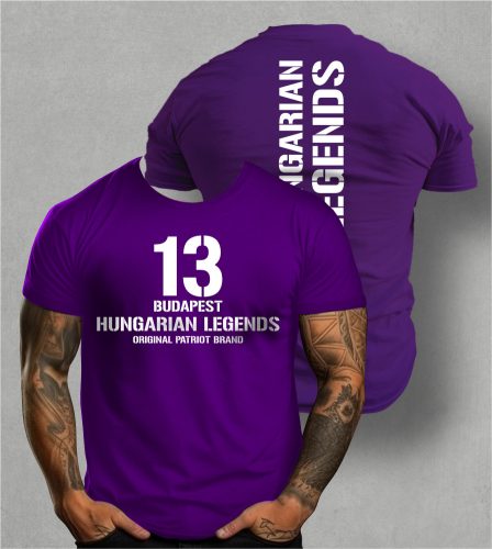 13 - BUDAPEST férfi rövid ujjú póló