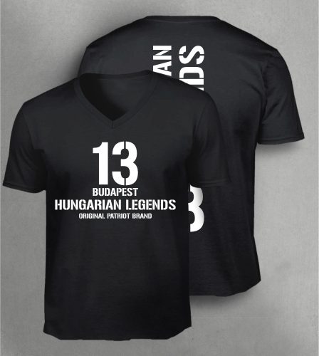 13 - BUDAPEST férfi v-nyakú póló
