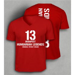 13 - BUDAPEST férfi v-nyakú póló