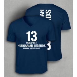 13 - BUDAPEST férfi v-nyakú póló