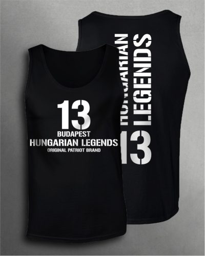 13 - BUDAPEST férfi ujjatlan póló