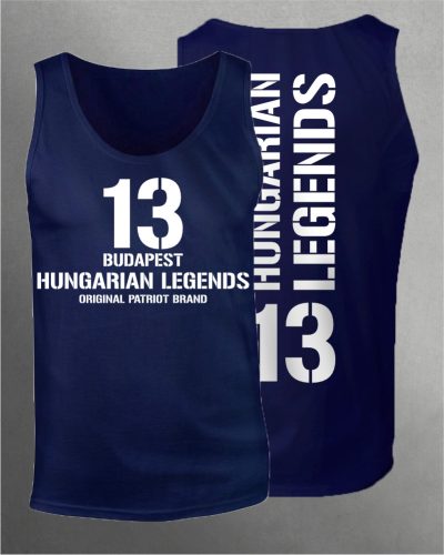 13 - BUDAPEST férfi ujjatlan póló