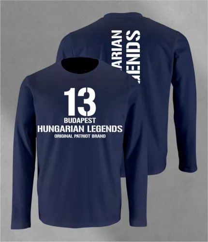 13 - BUDAPEST  férfi hosszú ujjú póló