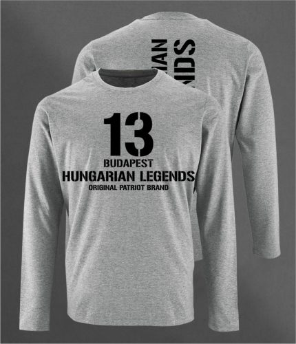 13 - BUDAPEST  férfi hosszú ujjú póló