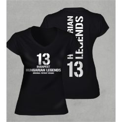 13 - BUDAPEST női v-nyakú póló