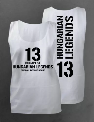 13 - BUDAPEST női ujjatlan póló