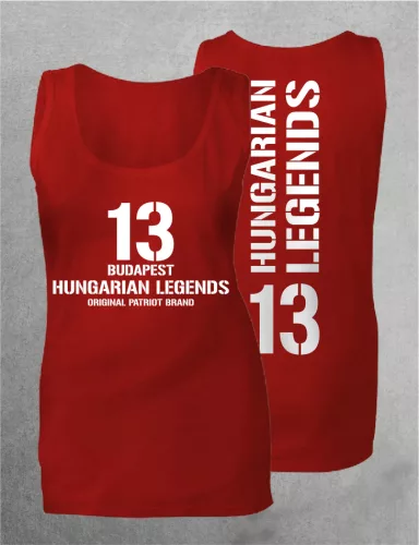13 - BUDAPEST női ujjatlan póló
