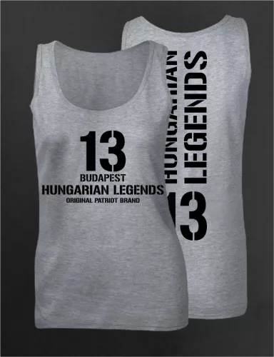13 - BUDAPEST női ujjatlan póló