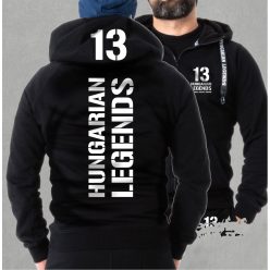 13 - BUDAPEST férfi kapucnis, cipzáras pulóver