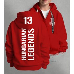 13 - BUDAPEST gyerek kapucnis, cipzáras pulóver