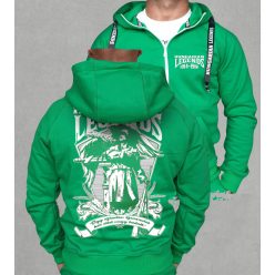 1914-1918 férfi kapucnis, cipzáras pulóver