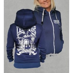 1914-1918 női cipzáras, kapucnis pulóver