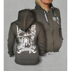 1914-1918 női cipzáras, kapucnis pulóver