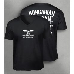 Hungarian Legends - 325 411 KM² férfi v-nyakú póló