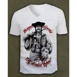 Ezt Aradért kapod férfi v-nyakú póló