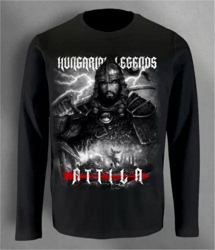 Attila - Isten kardja  férfi hosszú ujjú póló