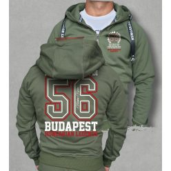 Avanti férfi kapucnis, cipzáras pulóver