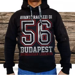 Avanti férfi kapucnis, belebújós pulóver