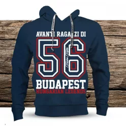 Avanti férfi kapucnis, belebújós pulóver
