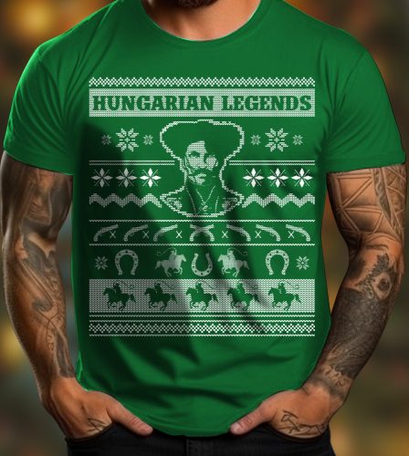 Magyar betyár - XMAS férfi rövid ujjú póló