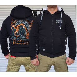 Botond férfi sherpa béléses cipzáras pulóver