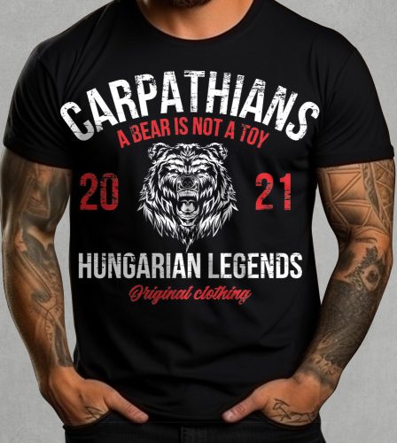 A medve nem játék! - férfi rövid ujjú póló