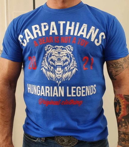  A medve nem játék! - férfi rövid ujjú póló