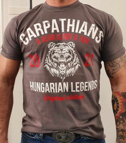 A medve nem játék! - férfi rövid ujjú póló