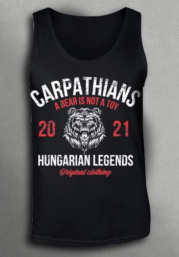 A medve nem játék! - férfi ujjatlan póló
