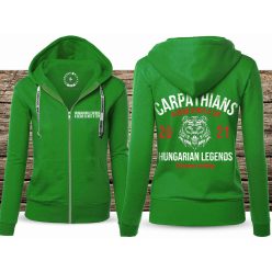 A medve nem játék! - női cipzáras, kapucnis pulóver