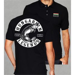 CSUKA - Esox Lucius  férfi galléros póló