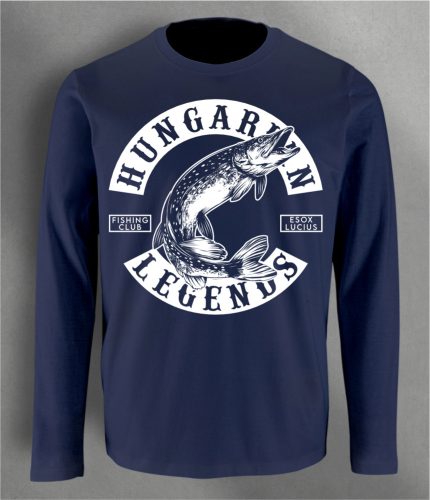 CSUKA - Esox Lucius  férfi hosszú ujjú póló