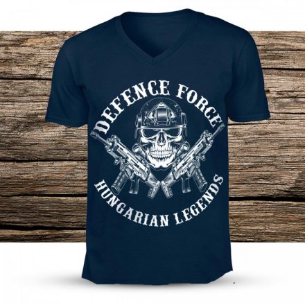 Defence Force férfi v-nyakú póló