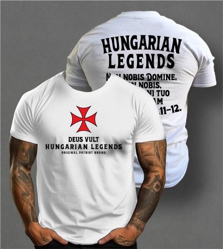 Deus Vult férfi rövid ujjú póló