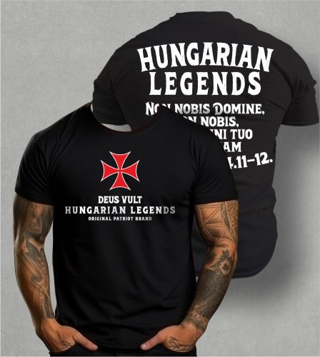 Deus Vult férfi rövid ujjú póló