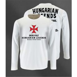 Deus Vult  férfi hosszú ujjú póló